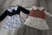 Baby girl dresses w vests 9-12M