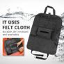 New Car Seat Storage Bag Back Seat Organizer Box Pad Cups Drink Holder Fabric Child Anti-kick Car Accessories Car Decoration Image 7