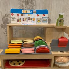 Wooden Toy Sandwich counter