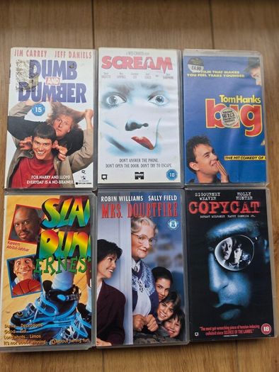 VHS tapes
