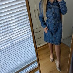 dress Dress denim vintage size L , jeans Vero moda dress vintage retro womens