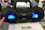 Portable CD Player Boombox CD With Remote Bluetooth