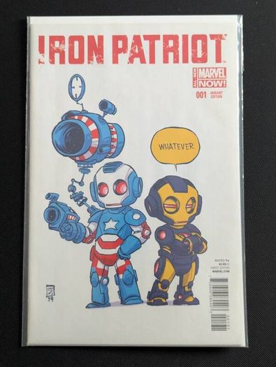 Iron Patriot #1 Skottie Young Variant (Marvel Comics - 2014)