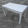 Ikea white extendable table Image 4