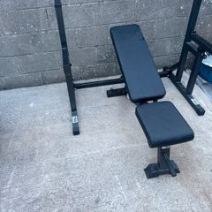 weight bench squat rack