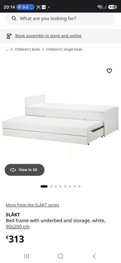 Ikea Trundel bed for sale