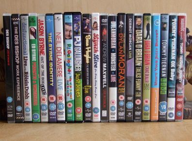 Irish comedians stand-up comedy DVDs