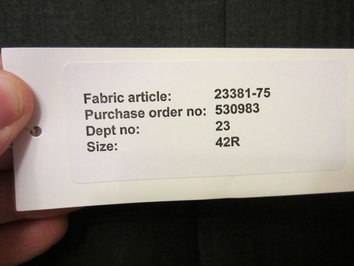 Dark grey Rochas suit - New with labels