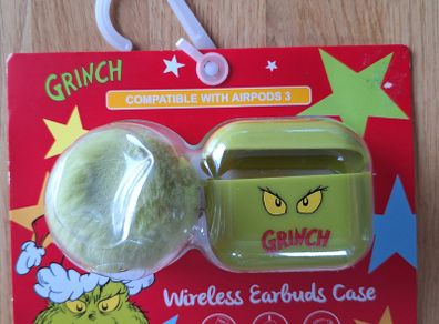 Grinch Wireless Earbuds Case for Apple Airpod Pro 3