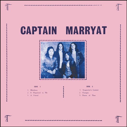 Captain Marryat - Self Titled Vinyl LP Rare 180g