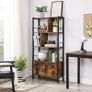 _Bookcase, Bookcase with 4 Open Shelves Image 2