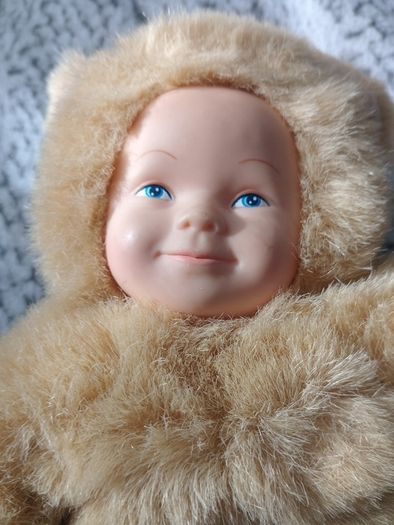 vintage 90s bear doll