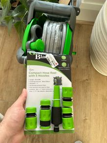 Green Blade Hose set with connectors, never used