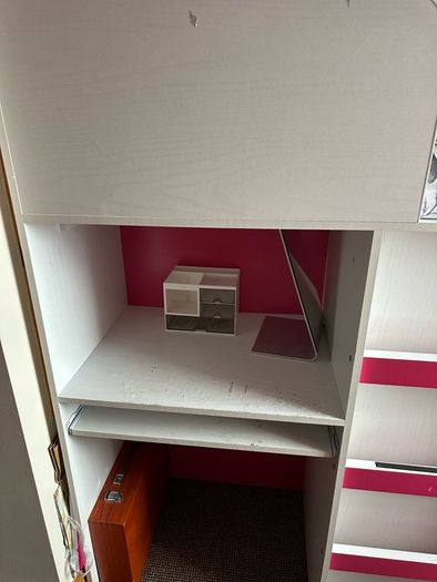 High sleeper bed with storage