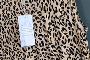 WAREHOUSE leopard print draw-string midi Sz 12 - Bnwt Rrp 55