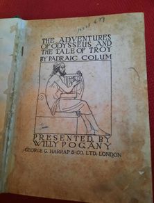 The Adventures of Odysseus and the Tale of Troy -Hardback- 1930 Reprint