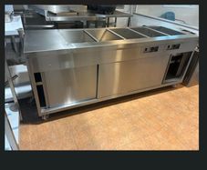 Mobile Bainmarie Hotcupboard 5 Wells
