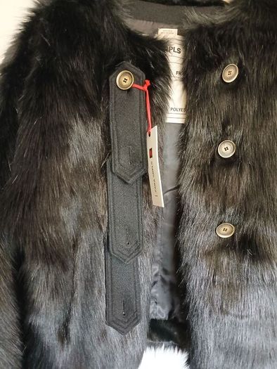 Zara srpls faux fur jacket brand new with tags