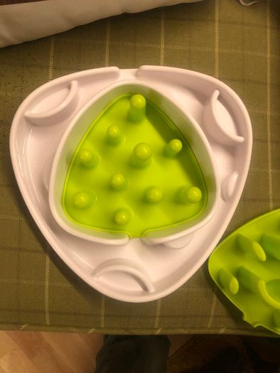 Interchangeable Go slow feeder bowl