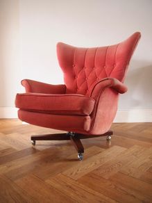 Mid Century G Plan 6250 Swivel Chair Blofeld Vintage Retro 1960s 1970s