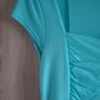 blue dress new with zip at front fits sm Image 4