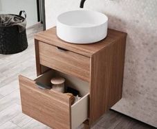 Slim bathroom vanity unit 50cm wide brand new