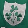 mens LANSDOWNE Ireland rugby top polo shirt jersey shamrocks Size small Image 3