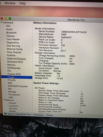 A1502 MacBook Pro