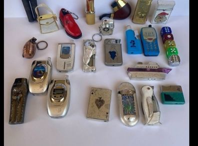 Job Lot Of Old Lighters   1990s