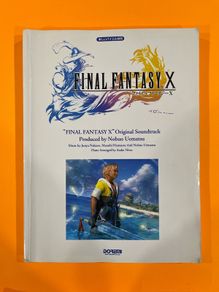 Final Fantasy X Original Sountrack Sheet Music Score Collectors Japan Book 2001
