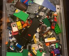 Large box of Lego