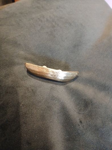 brass/ bronze currach boat