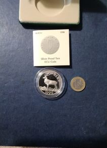 Eire  Silver Proof Ecu  Coin