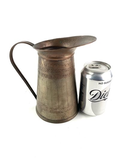 Vintage metal jug