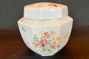 Caverswall  Jar with lid