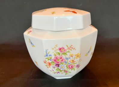 Caverswall  Jar with lid