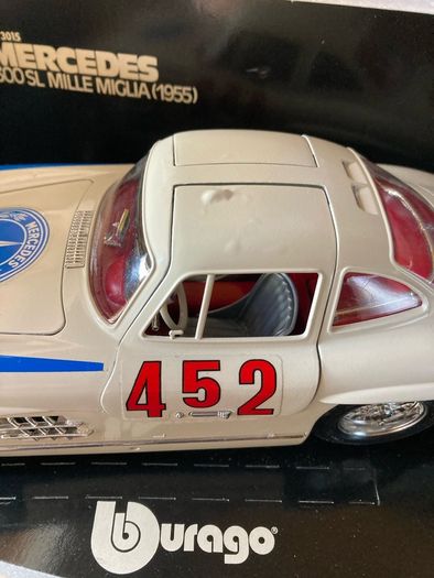 Mercedes 300 SL Mille Miglia 1/18 Burago