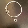 Pandora oxidised silver bracelet Image 2