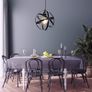 Black Industrial Ceiling Lights | Ceiling Light | Ceiling Light Fitting Round Pendant Lighting Ceiling | Retro Chandeliers Ceiling Light E27 Bulb For Living Room Hallway Kitchen Bedroom Lighting (FREE SHIPPING) Image 4
