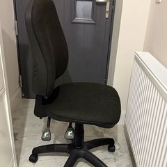 Black Desk Chair Ergonomic Office Swivel Chair Shankill