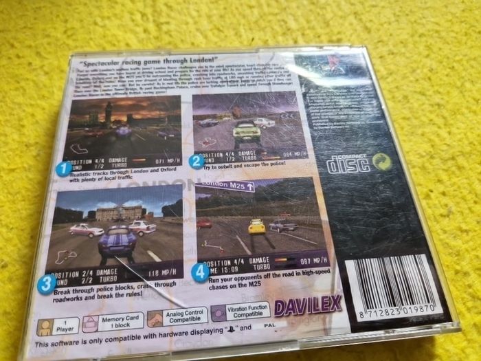 London Racer PlayStation1 Ps1 PlayStation2 Ps2 games Original