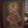 Child of Prague Gilt Framed Picture.1930s. Image 4