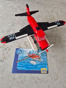 lego type sea plane