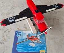 lego type sea plane