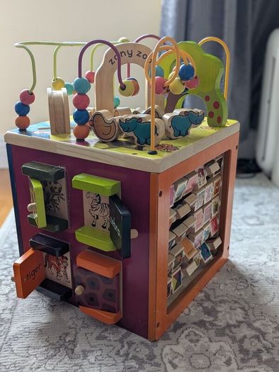 Zany Zoo cube