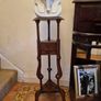 Mahogany  Plant Stand Image 5