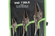 DSD TOOLS 3pc Long Nose Pliers Set With Soft Grip Handles
