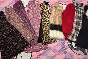 7 dresses, 1 jumper, 1 Gilet 8-9yrs