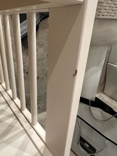 Ikea baby changing table and mattress