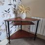 mid century corner table Image 2